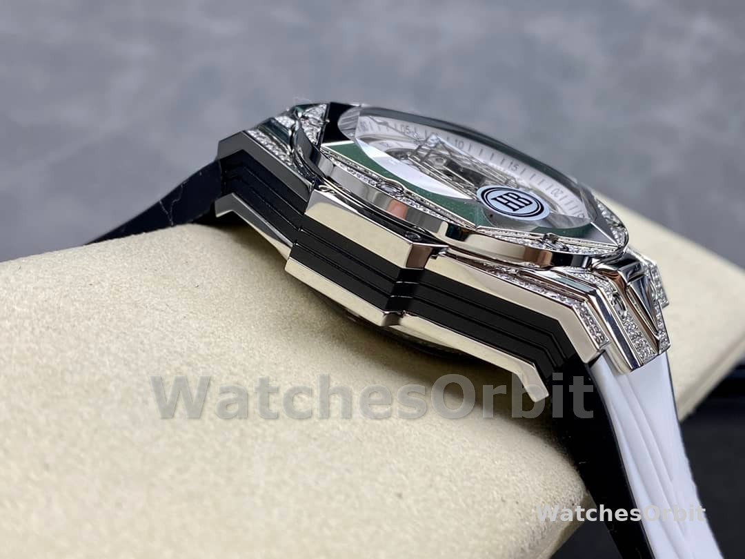 418.NX.2001.RX.1604.MXM20 Hublot Big Bang Partnerships Sang Bleu II Titanium Diamond