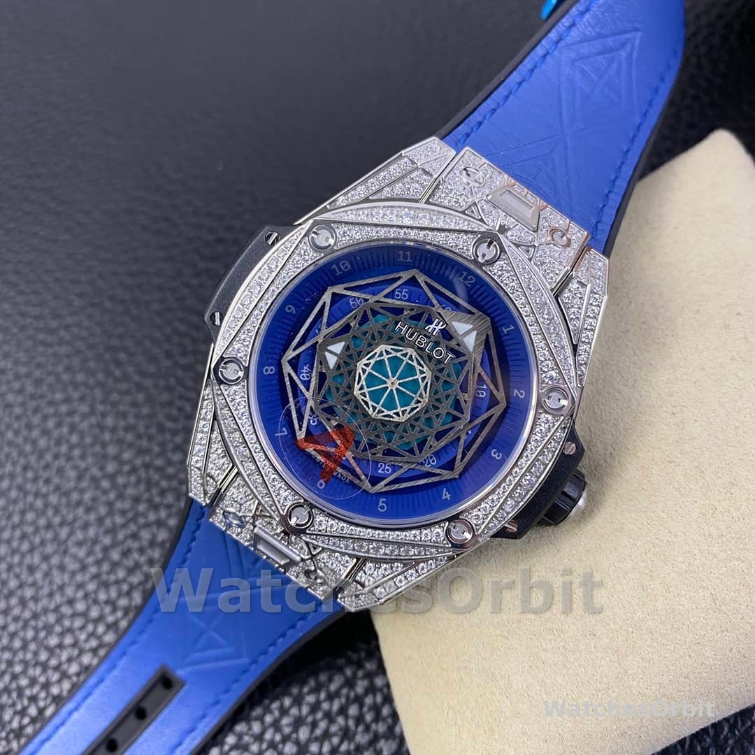 Hublot Big Bang Sang Bleu Titanium 415.NX.7179.VR.1704.MXM18 45mm