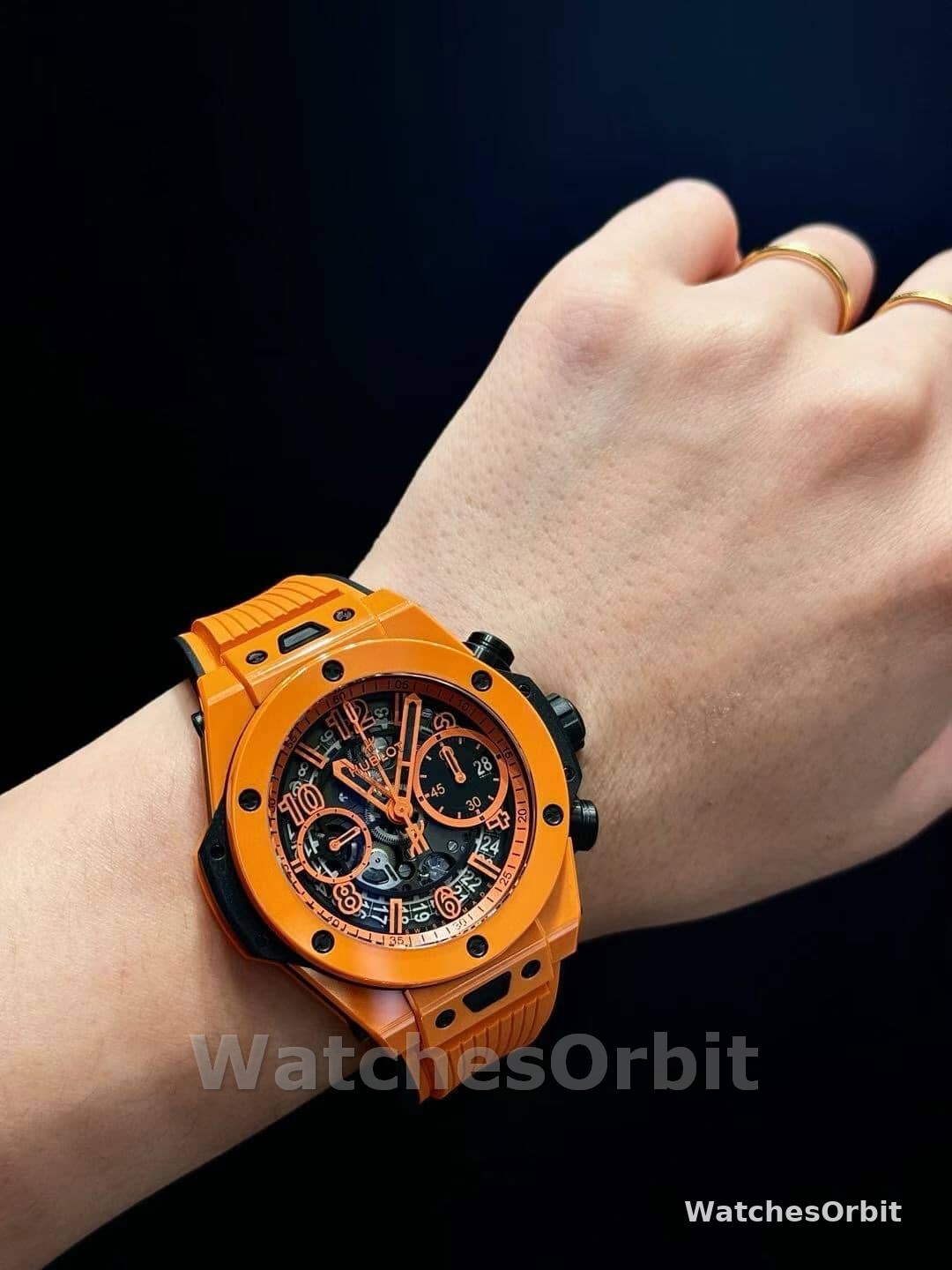 Hublot Big Bang Unico Orange Ceramic 42mm 441.CU.5910.RX