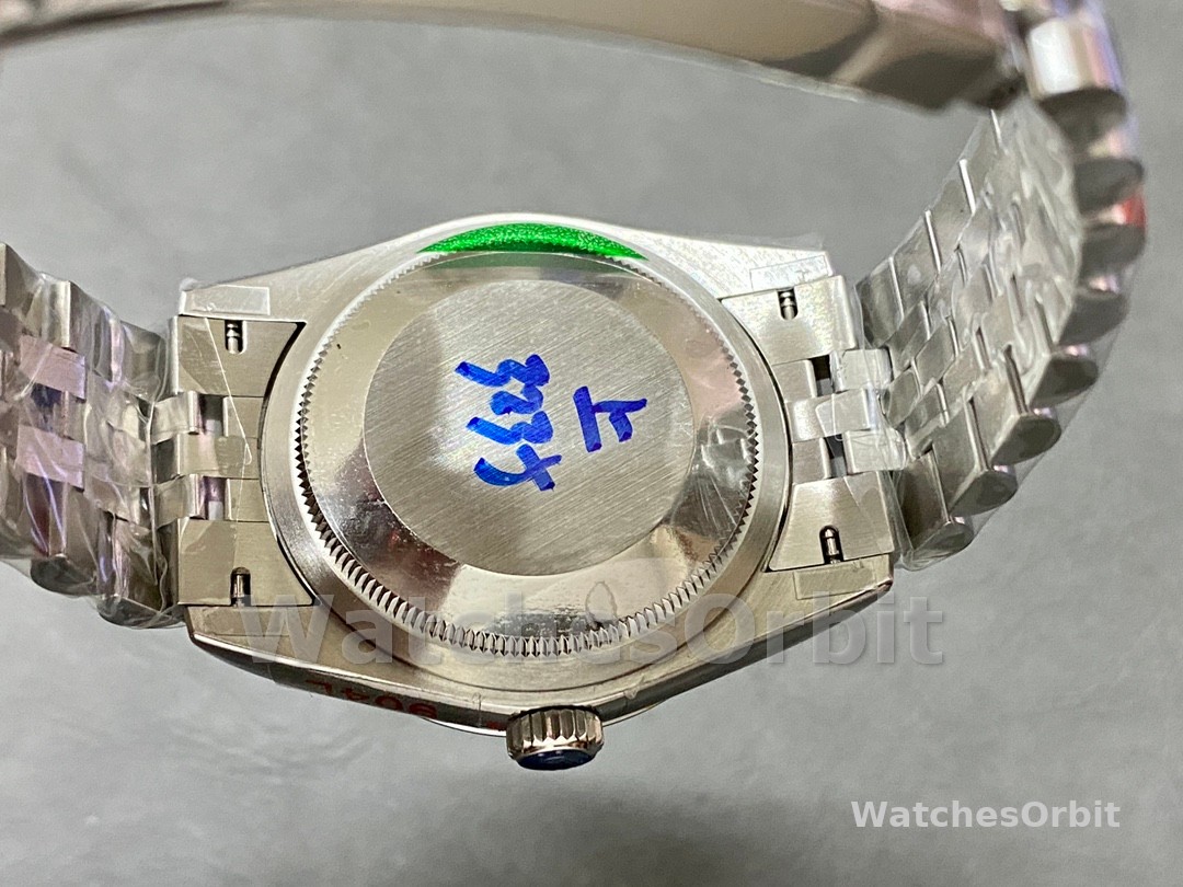 Rolex Datejust 116234 Stainless Steel Fluted Bezel Black Roman Dial 36mm Mens Replica Watch