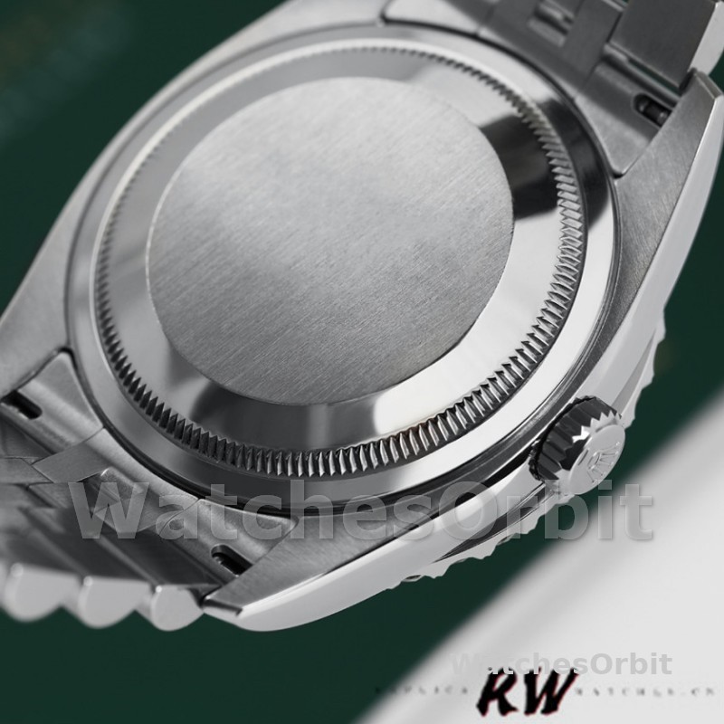 Rolex Datejust 116244 Silver Dial Diamonds 36mm Lady Replica Watch