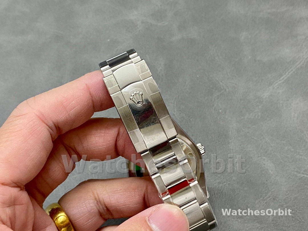 Rolex Datejust 126200 Green Index Dial Stainless steel 36MM Unisex Replica Watch