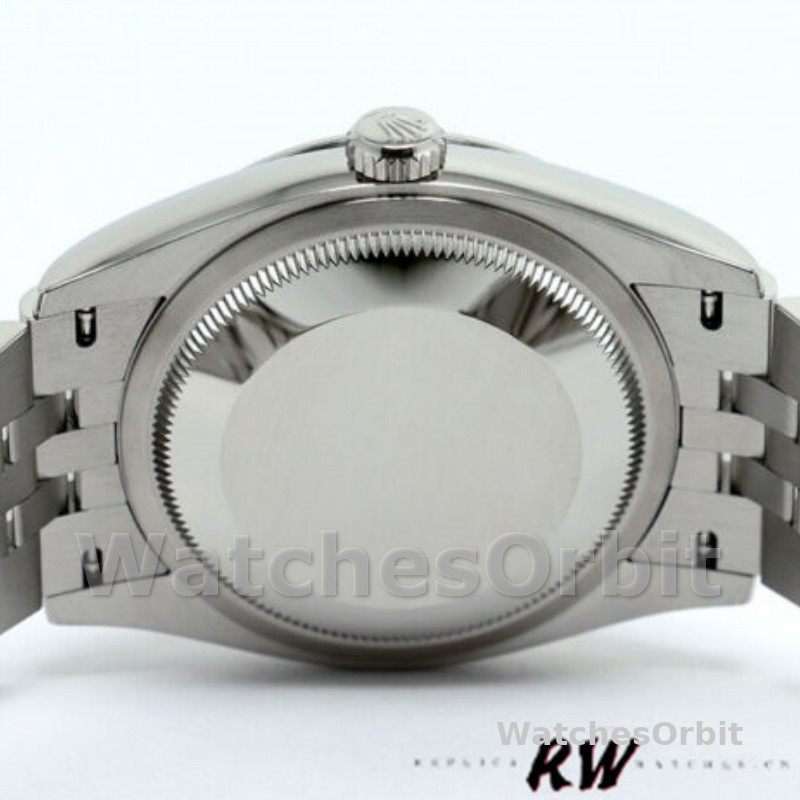 Rolex Datejust 126200 Olive Green Palm Motif Dial 36MM Unisex Replica Watch