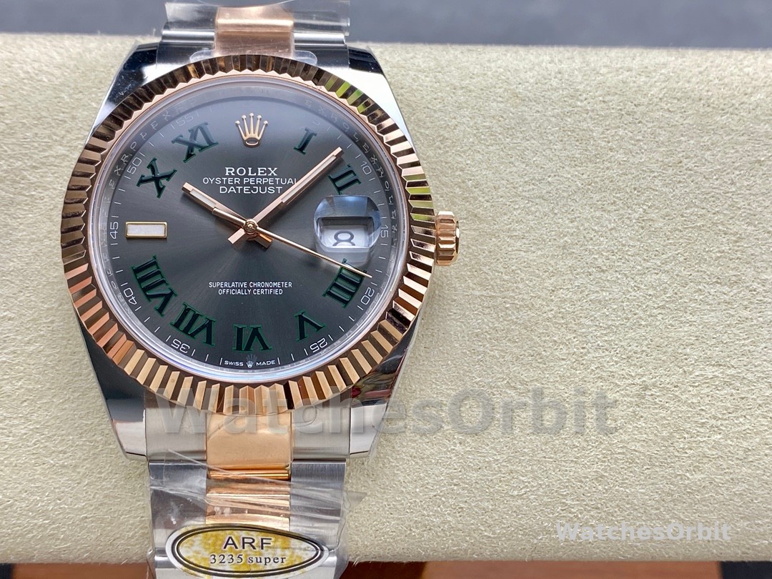 Rolex Datejust 126231 0030 Slate Dial 36mm Oyster Bracelet Watch