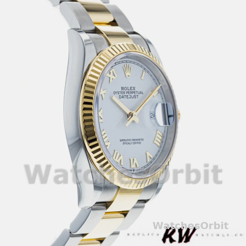 Rolex Datejust 126233 White Roman Dial 36MM Unisex Replica Watch