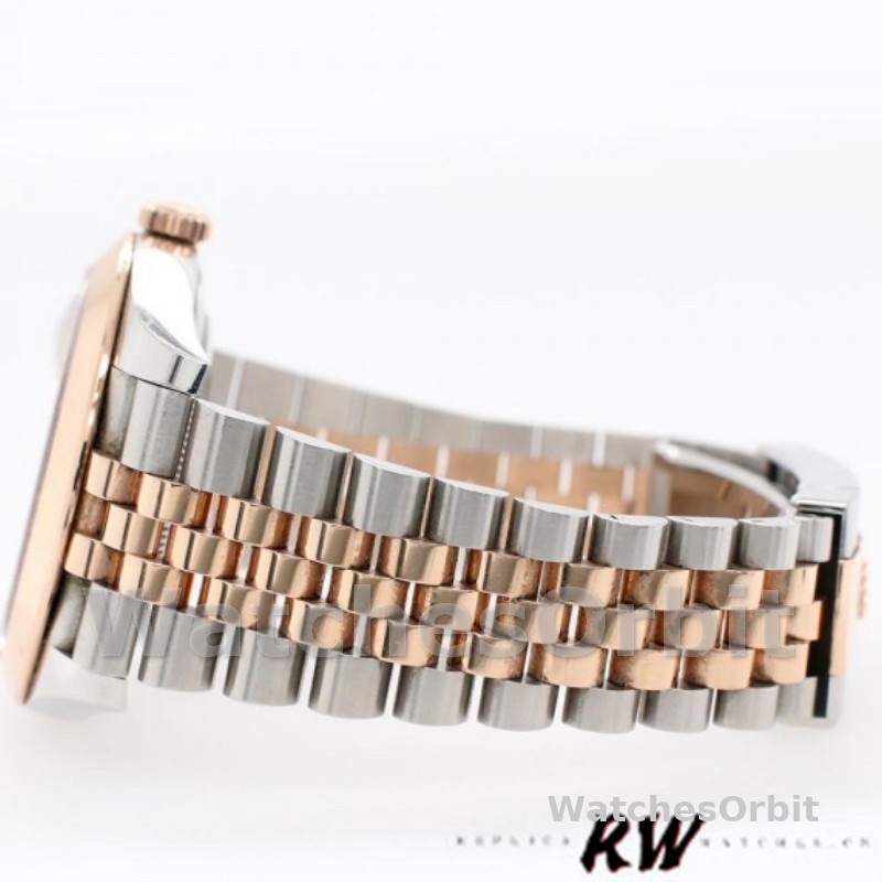 Rolex Datejust 126301 Rose Gold Sundust Diamonds Dial 41MM Mens Replica Watch