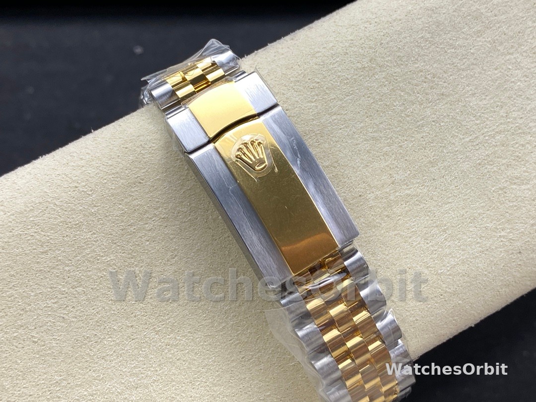 Rolex Datejust 126333 0016 White Index Jubilee 41mm Two Tone Steel