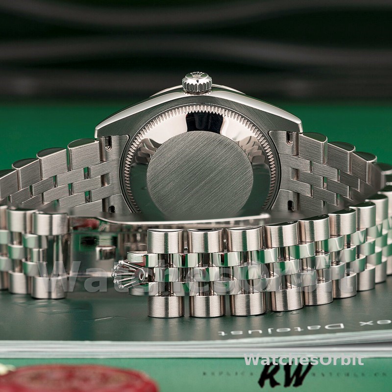 Rolex Datejust 178344 Stainless Steel Blue Dial Diamonds 31MM Lady Replica Watch