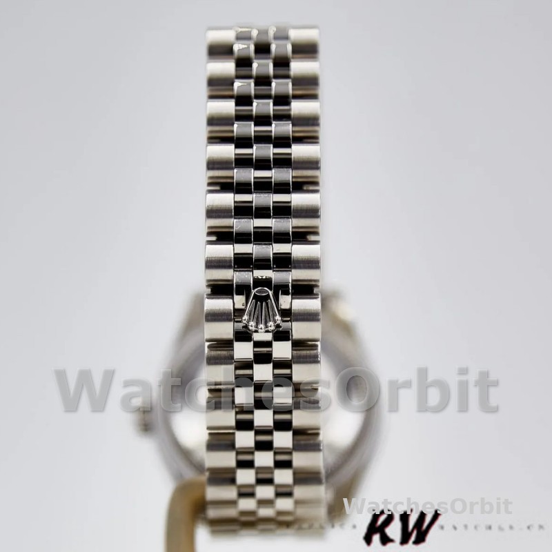 Rolex Datejust 178344 Stainless Steel Silver Diamond Dial 31MM Lady Replica Watch