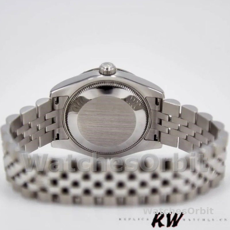 Rolex Datejust 178344 Stainless Steel Silver Diamond Dial 31MM Lady Replica Watch