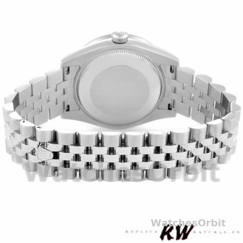 Rolex Datejust 178384 Stainless Steel Blue Roman Dial 31MM Lady Replica Watch