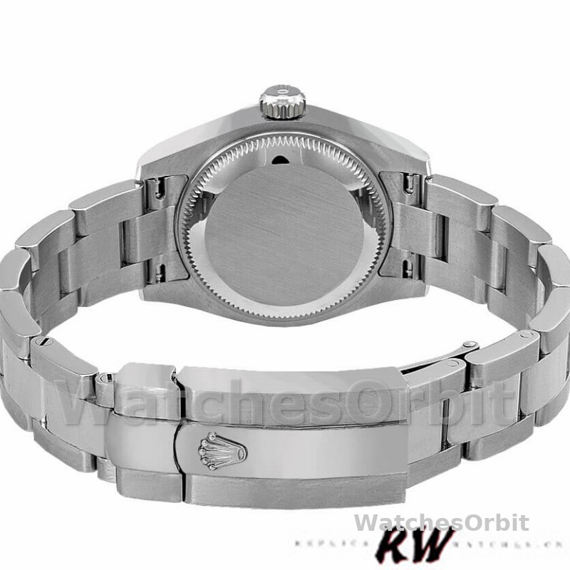 Rolex Datejust 179160 Domed Bezel Blue Index Dial 26MM Lady Replica Watch