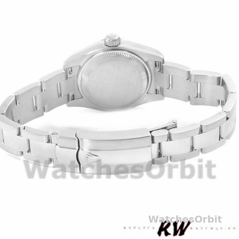 Rolex Datejust 179160 Oyster Bracelet Black Roman Dial 26MM Lady Replica Watch