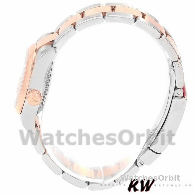Rolex Datejust 179161 Stainless Steel and Everose Gold Pink Index Dial 26MM Lady Replica Watch