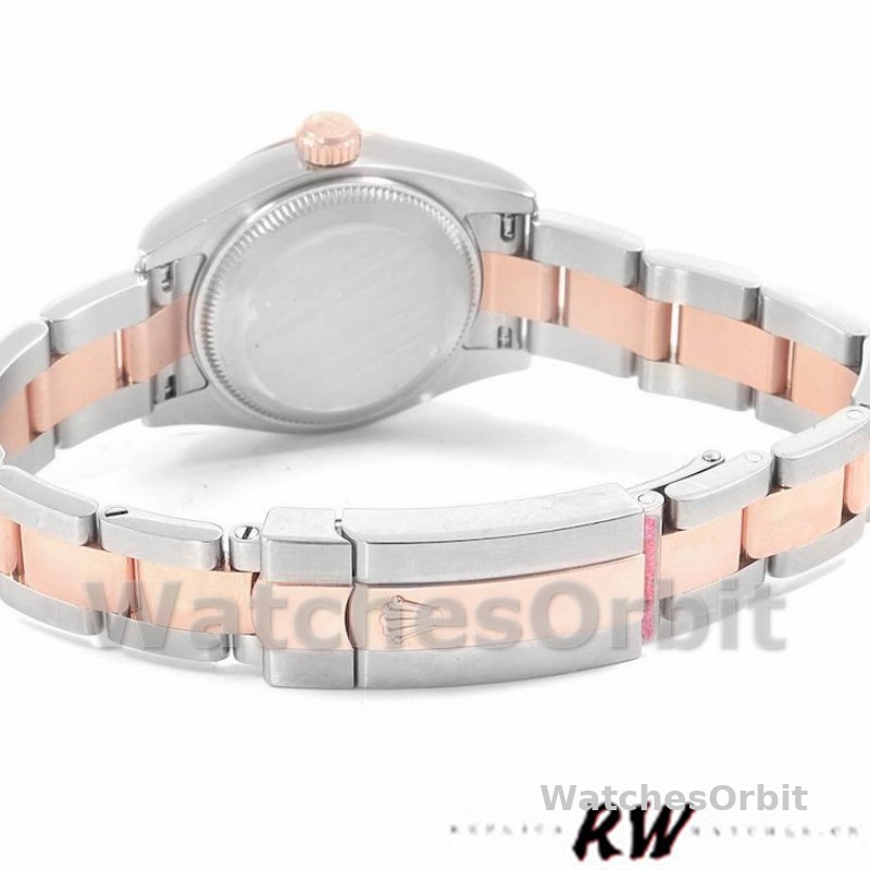 Rolex Datejust 179161 Stainless Steel and Everose Gold Pink Index Dial 26MM Lady Replica Watch