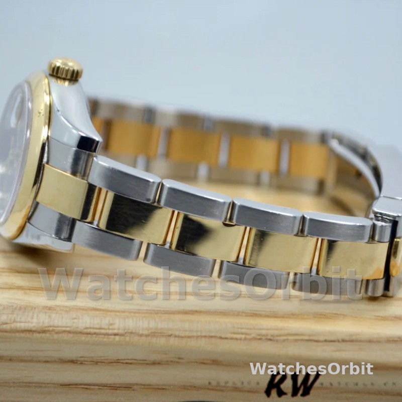 Rolex Datejust 179163 Grey Dial Domed Dezel 26MM Lady Replica Watch