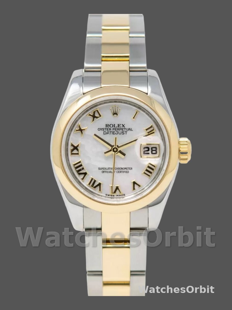 Rolex Datejust 179163 Mother of Pearl Roman Dial 26MM Lady Replica Watch