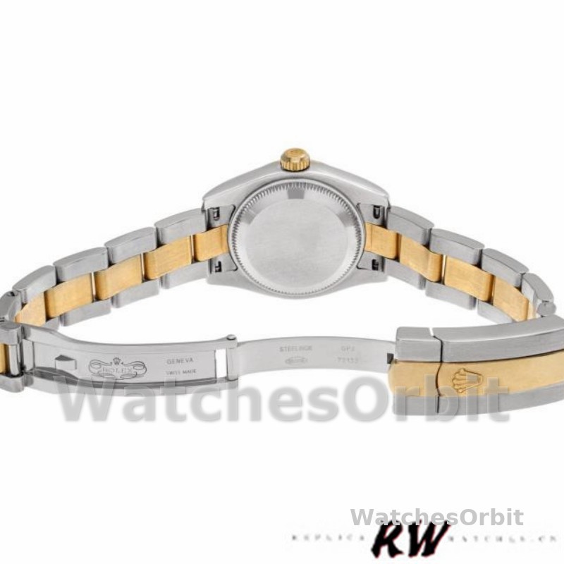 Rolex Datejust 179163 Silver Jubilee Dial Domed Dezel 26MM Lady Replica Watch