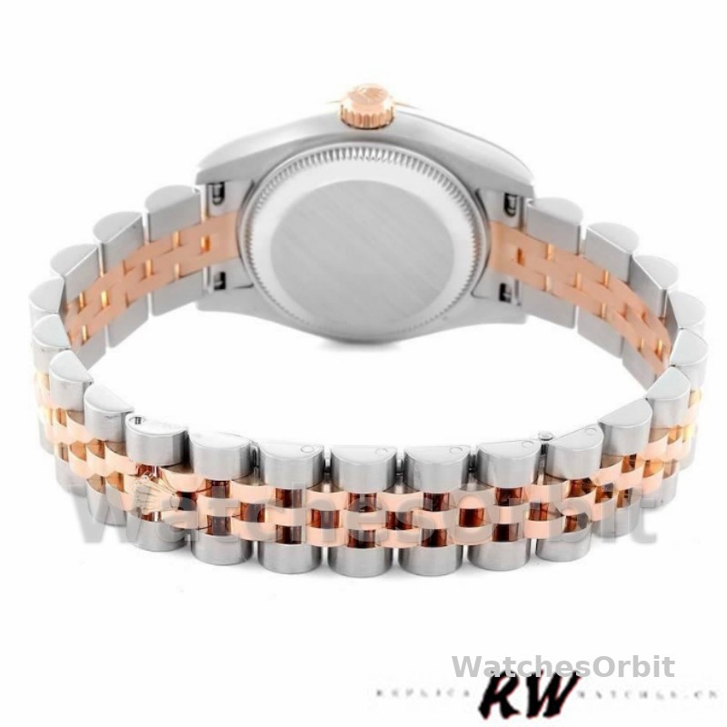 Rolex Datejust 179171 Chocolate Brown Dial Fluted Bezel 26MM Lady Replica Watch