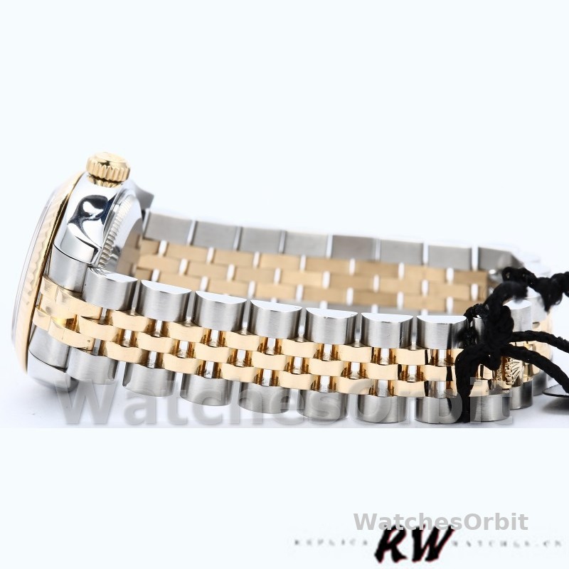 Rolex Datejust 179173 Sunbeam Champagne Dial Fluted Bezel 26MM Lady Replica Watch