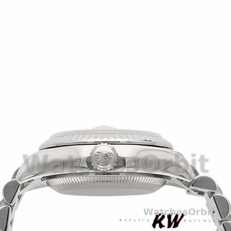 Rolex Datejust 179179 Mother of Pearl Diamond Dial Fluted Bezel 26MM Lady Replica Watch
