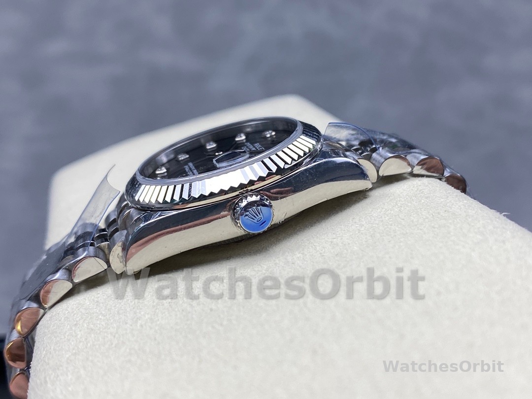 Rolex Datejust 278274 0008 Dark Grey 31mm Dial Jubilee Women's Watch