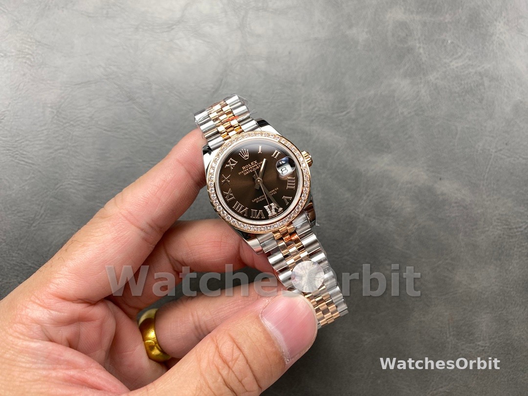 Rolex Datejust 278381RBR 0006 Chocolate Dial 31mm Women's Watch