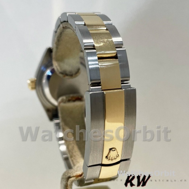 Rolex Datejust 279163 Champagne Roman Numeral Dial Domed Bezel 28mm Lady Replica Watch
