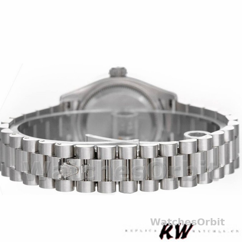 Rolex Datejust 279166 White Roman Numeral Dial Domed Bezel 28mm Lady Replica Watch