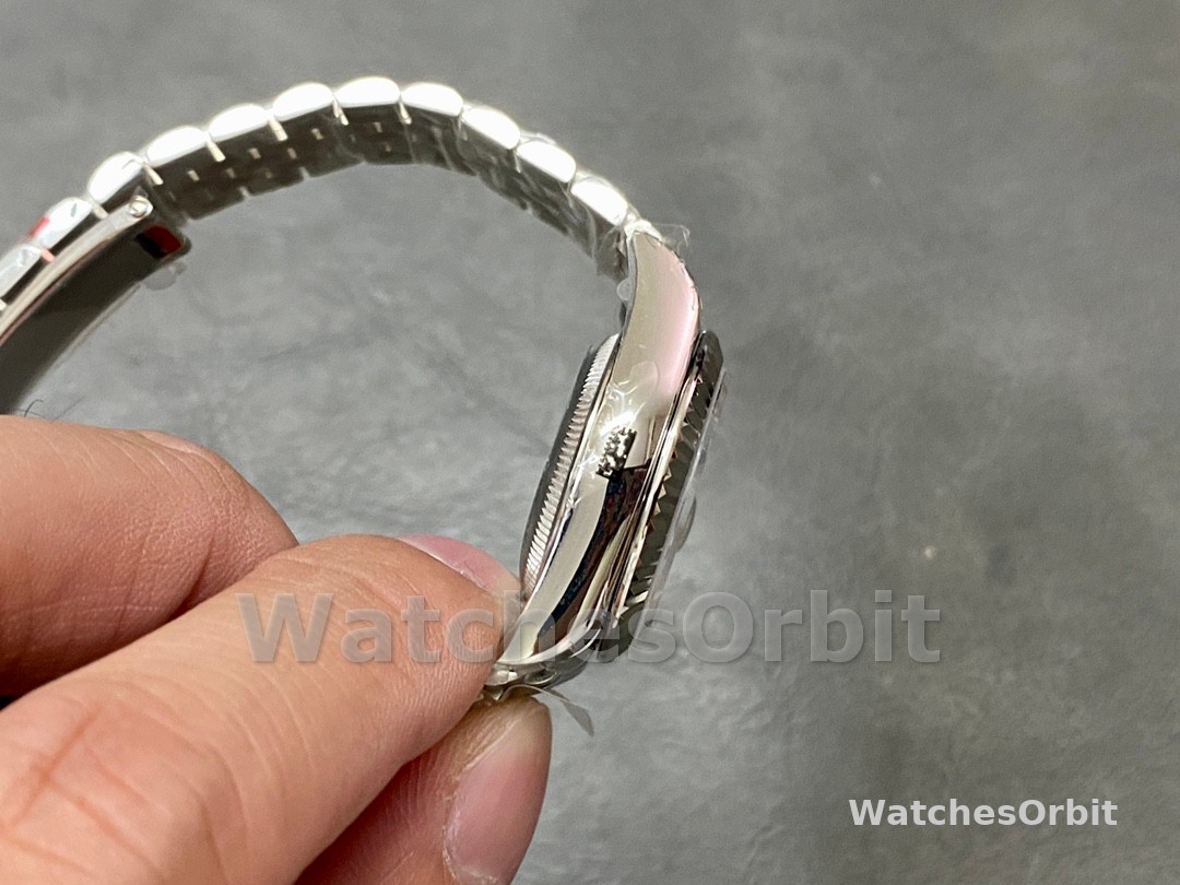 Rolex Datejust 279174 Stainless Steel Dark Grey Roman Dial 28mm Lady Replica Watch