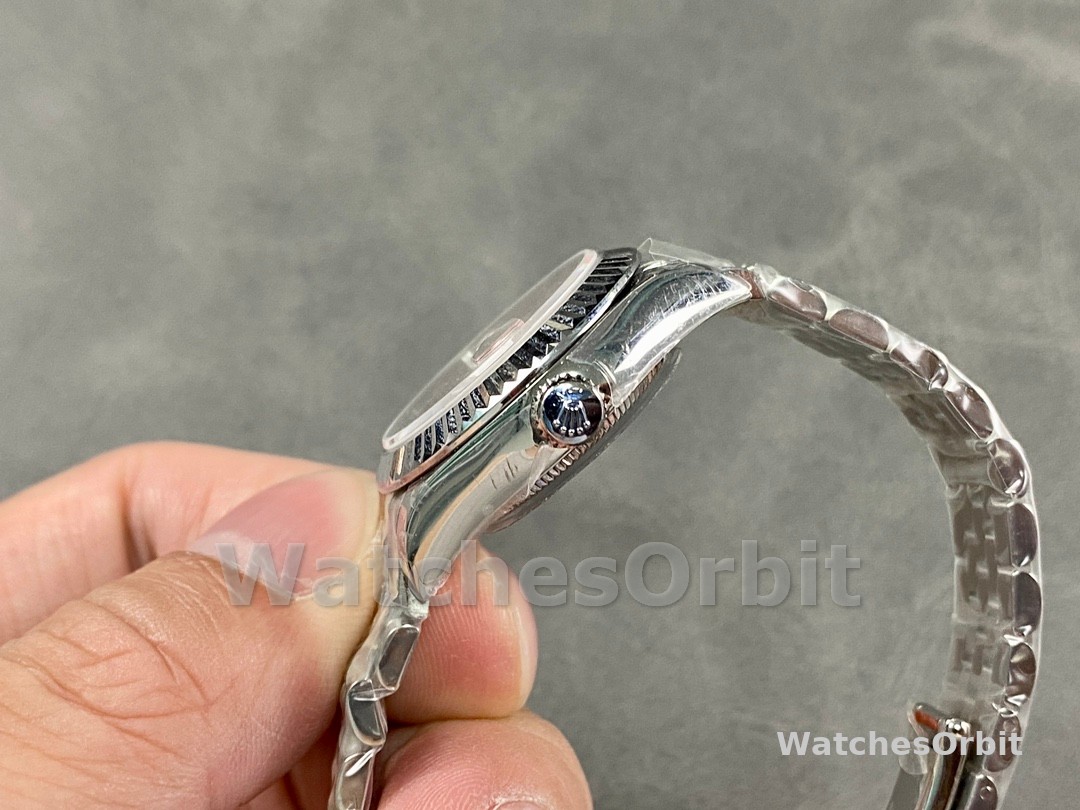 Rolex Datejust 279174 Stainless Steel Pink Diamond Dial 28mm Lady Replica Watch