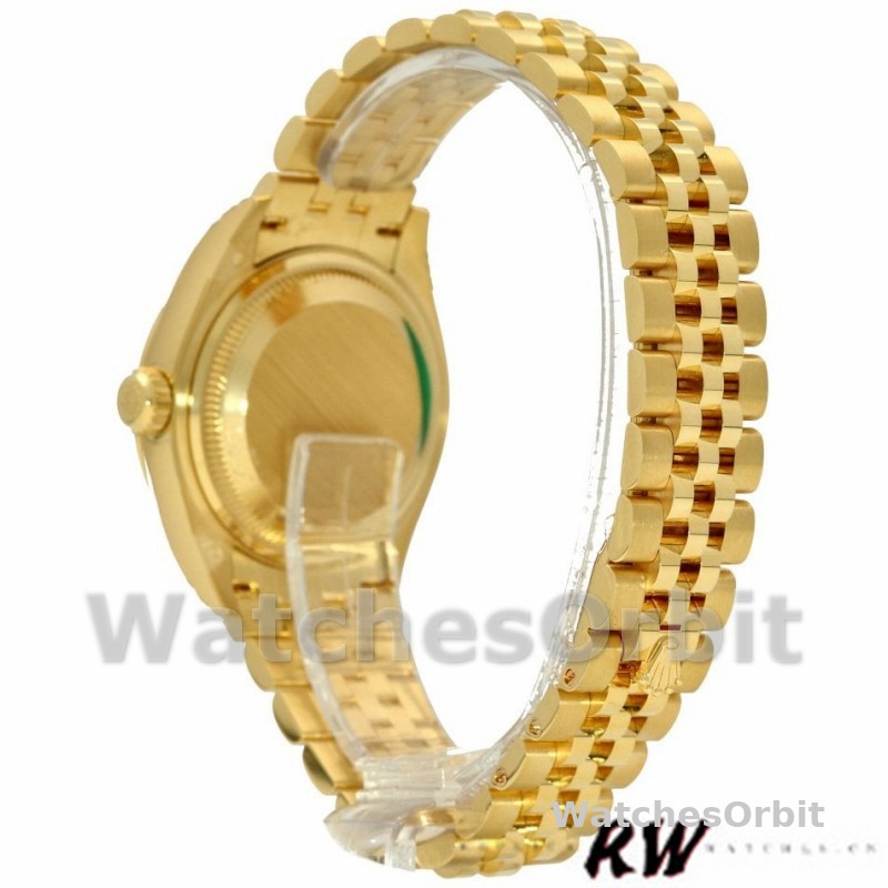 Rolex Datejust 279178 Silver Roman Dial Yellow Gold 28mm Lady Replica Watch