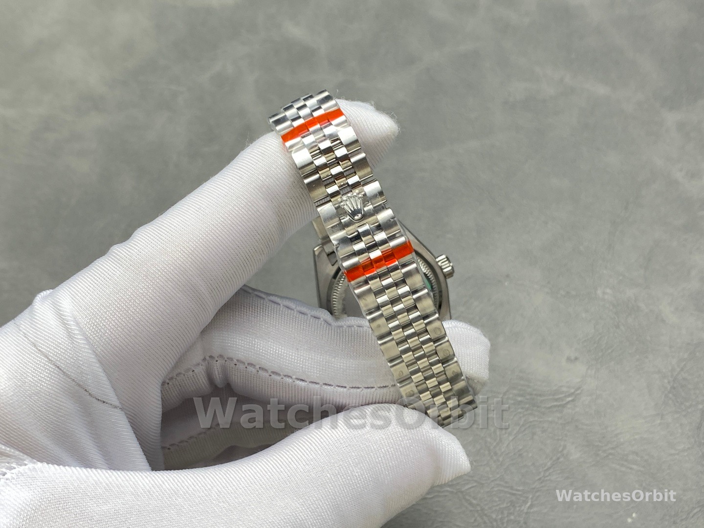 Rolex Datejust 28 Automatic Silver Dial White Gold and Steel M279174 0005 Women's Watch