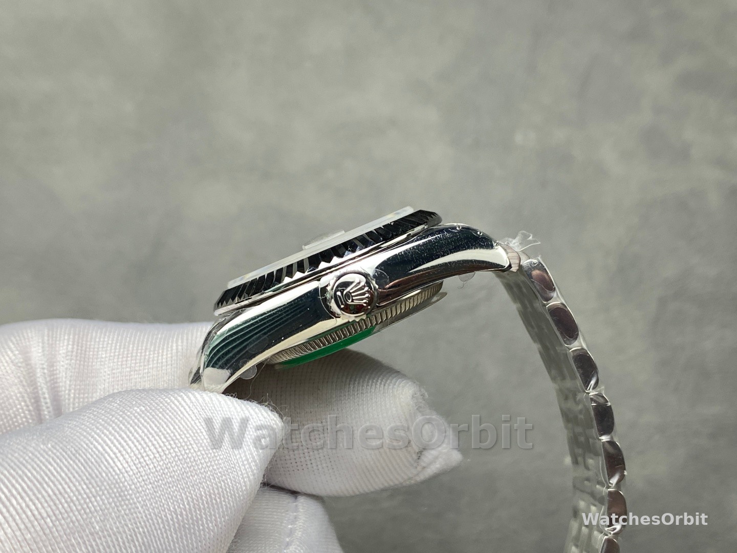 Rolex Datejust 28 Automatic Silver Dial White Gold and Steel M279174 0005 Women's Watch