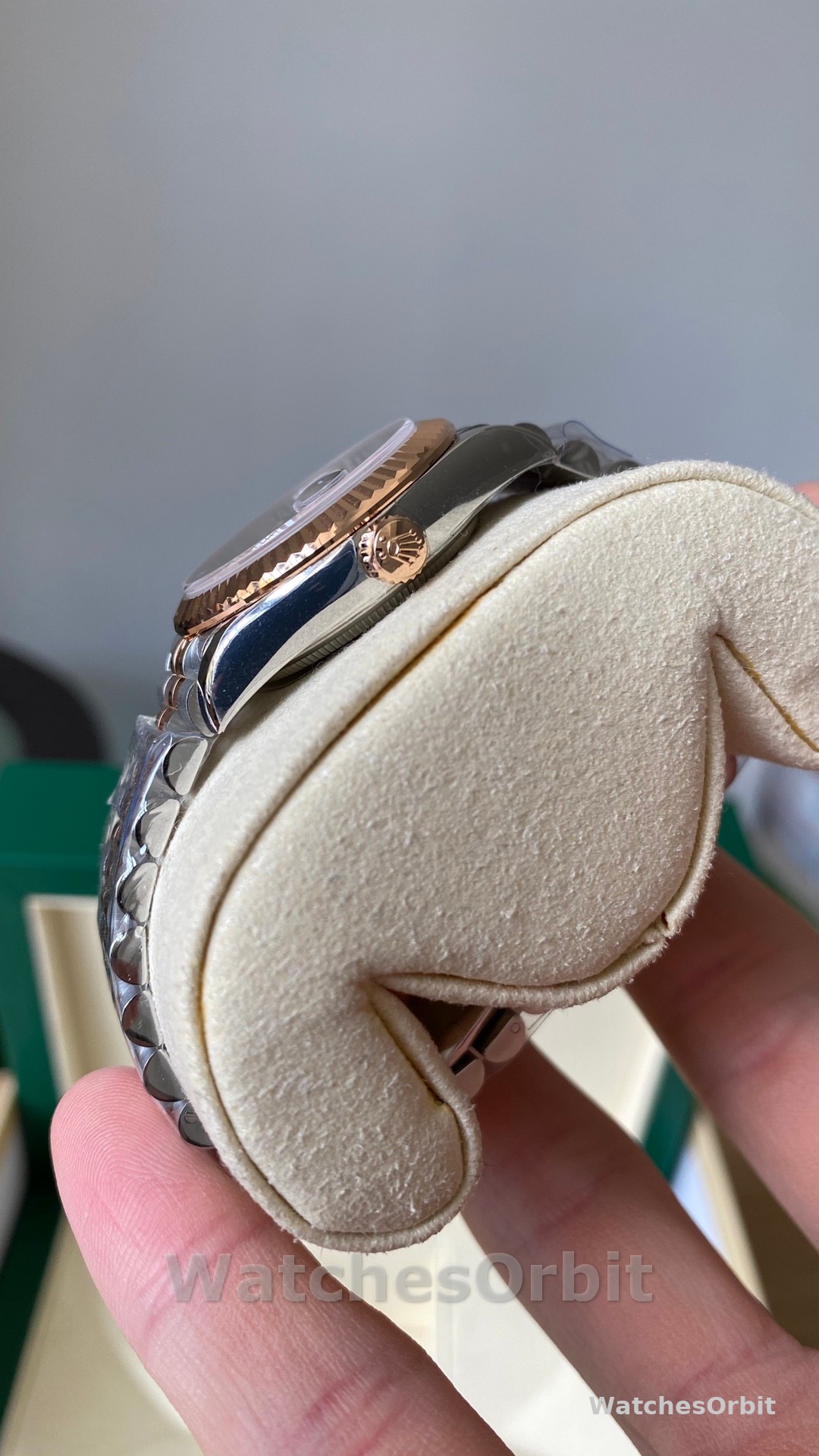 Rolex Datejust 28 Oystersteel and Rose Gold m279171 0015 Lady Watch