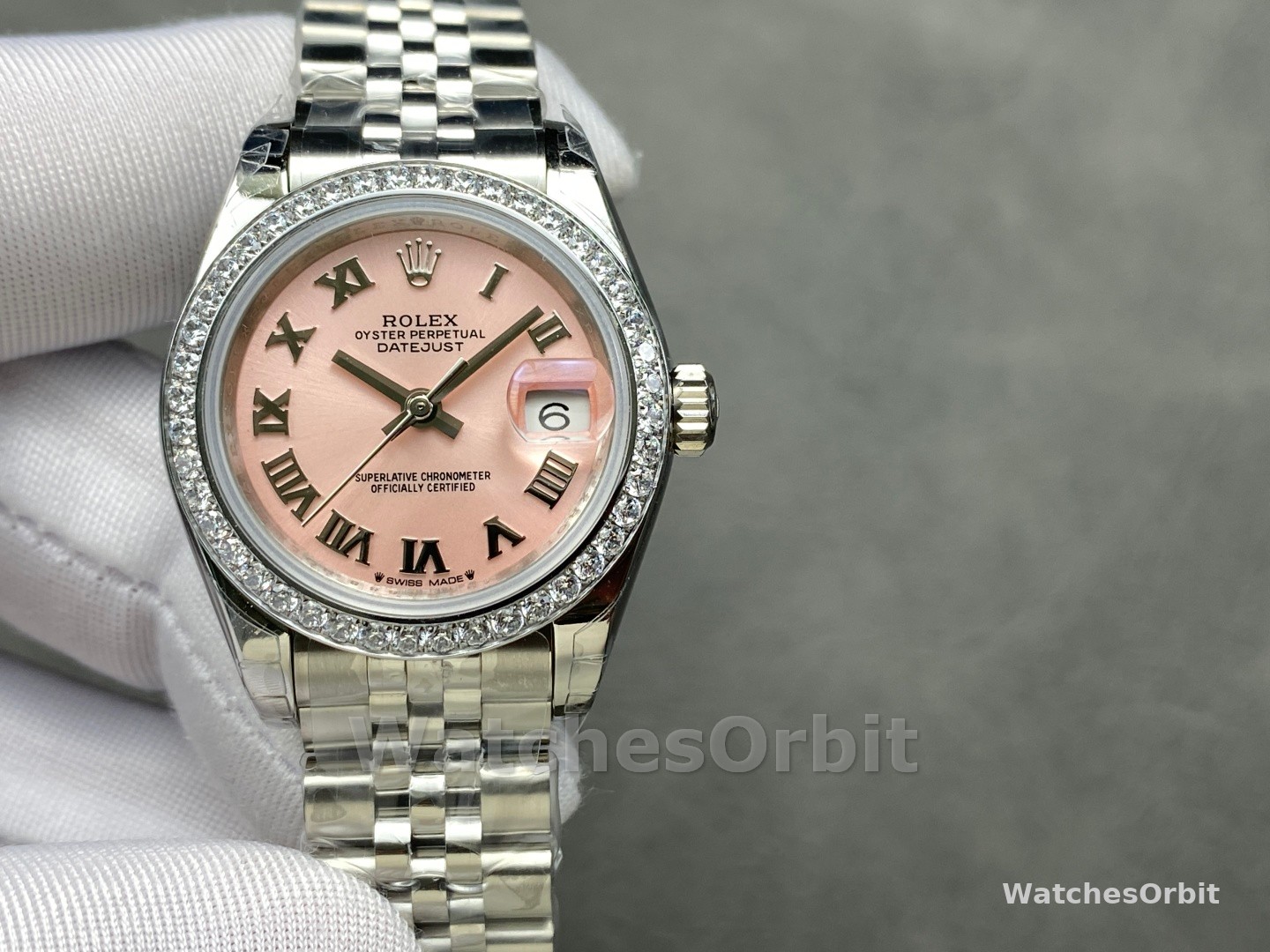 Rolex Datejust 28 Pink Roman Jubilee 279384RBR 0005 Women's Watch