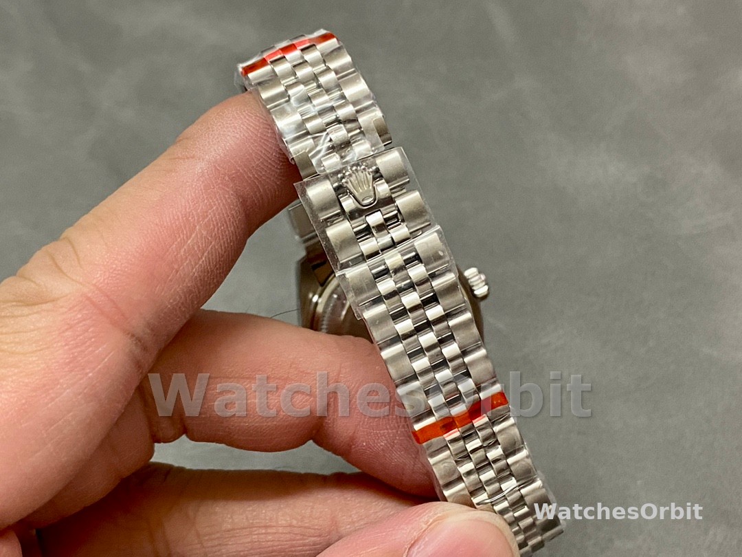 Rolex Datejust 28 Silver Dial Diamond Bezel m279384rbr 0021 Women's Watch