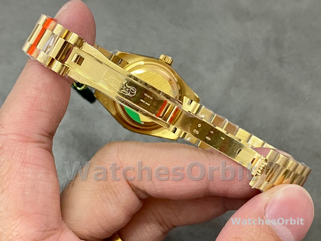 Rolex Datejust 28 Solid 18K Yellow Gold 279138RBR 0006 Women's Watch