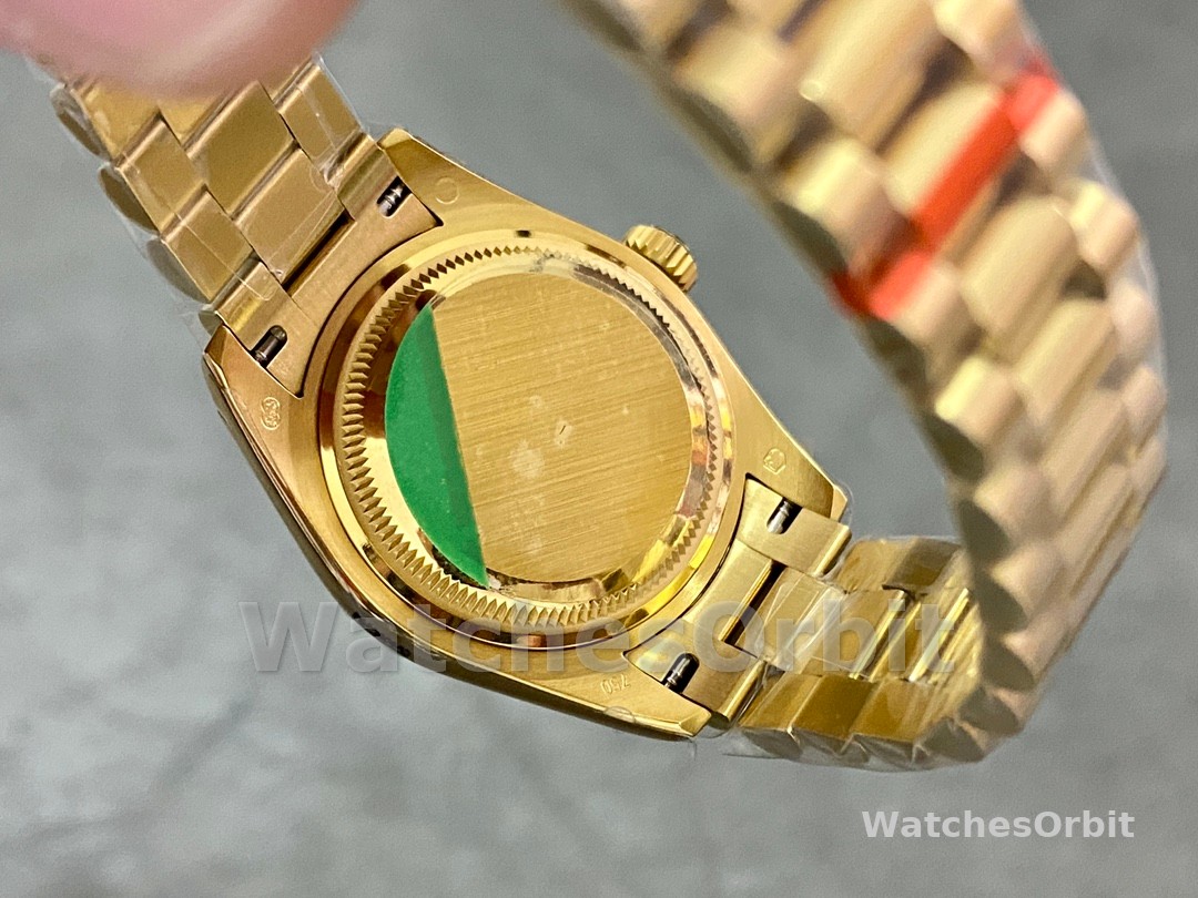Rolex Datejust 28 Solid 18K Yellow Gold 279138RBR 0006 Women's Watch