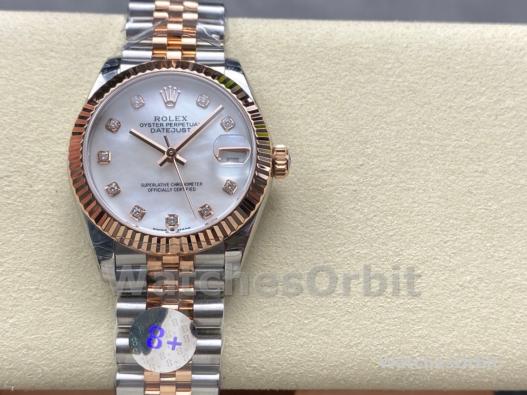 Rolex Datejust 31 Diamonds Jubilee Bracelet 278271 0026 Women's Watch