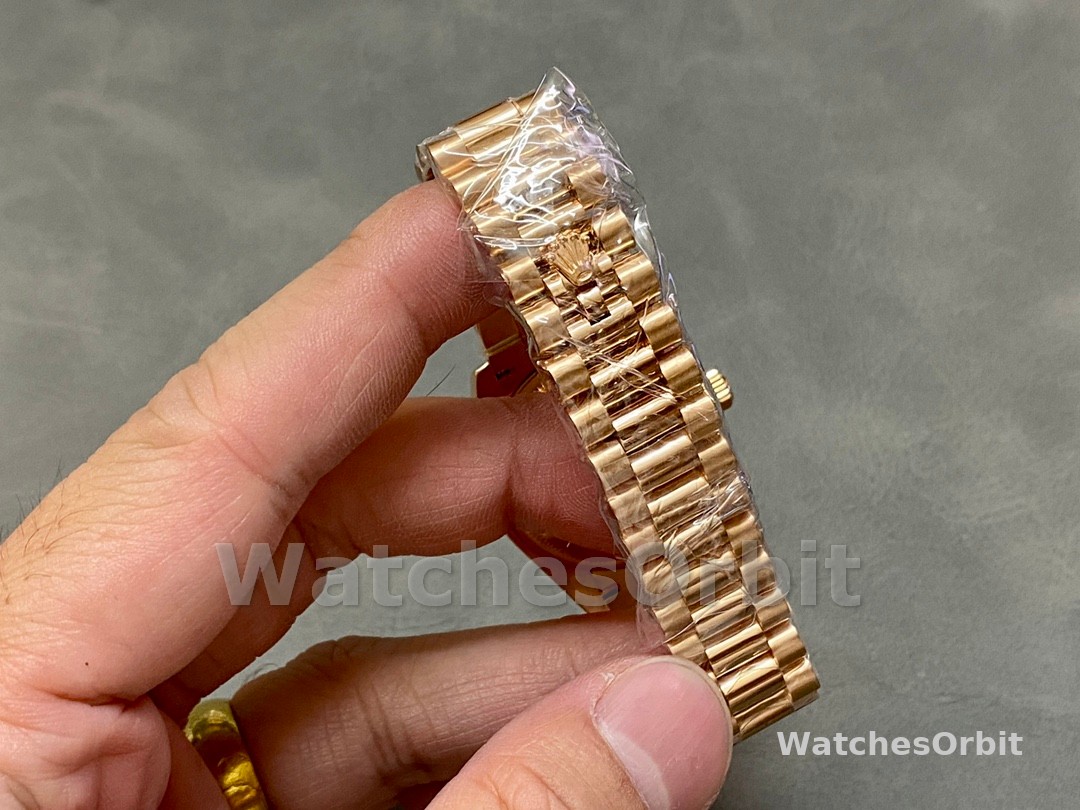 Rolex Datejust 31 Everose Gold Chocolate Dial m278275 0025