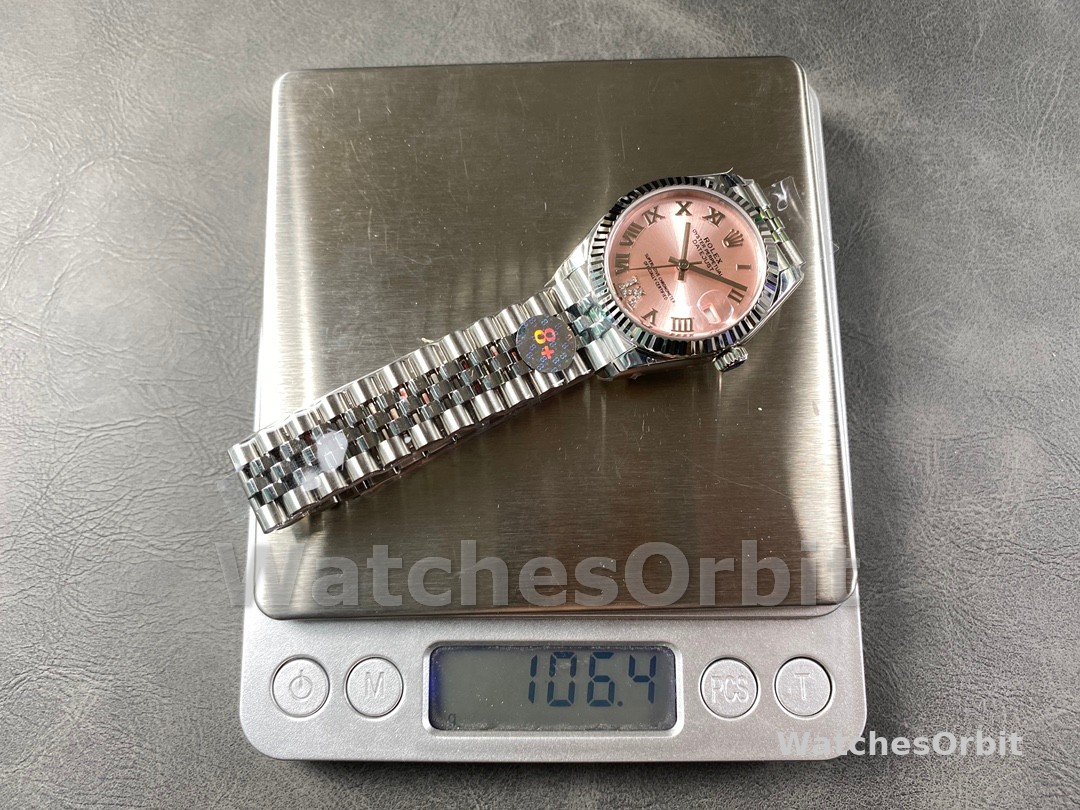 Rolex Datejust 31 Pink Dial Diamond VI 278274 0024 Women's Watch