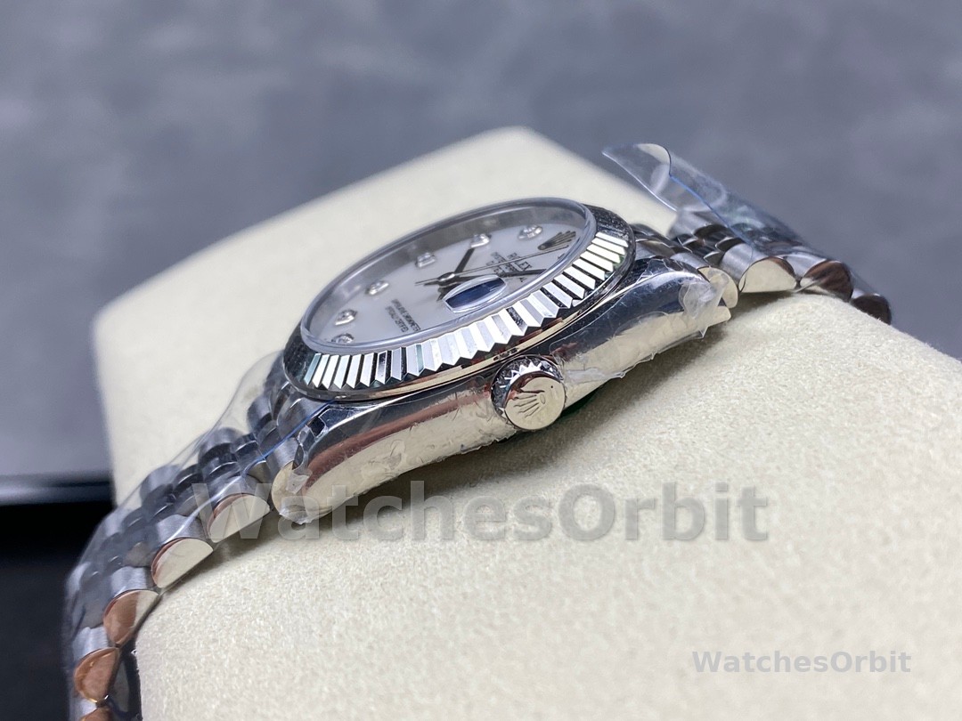 Rolex Datejust 31 Steel & 18K White Gold 278274 0006 Women's Watch