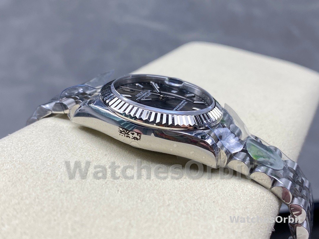 Rolex Datejust 31 White Gold & Steel Dark Grey Dial 278274 0016 Women's Watch