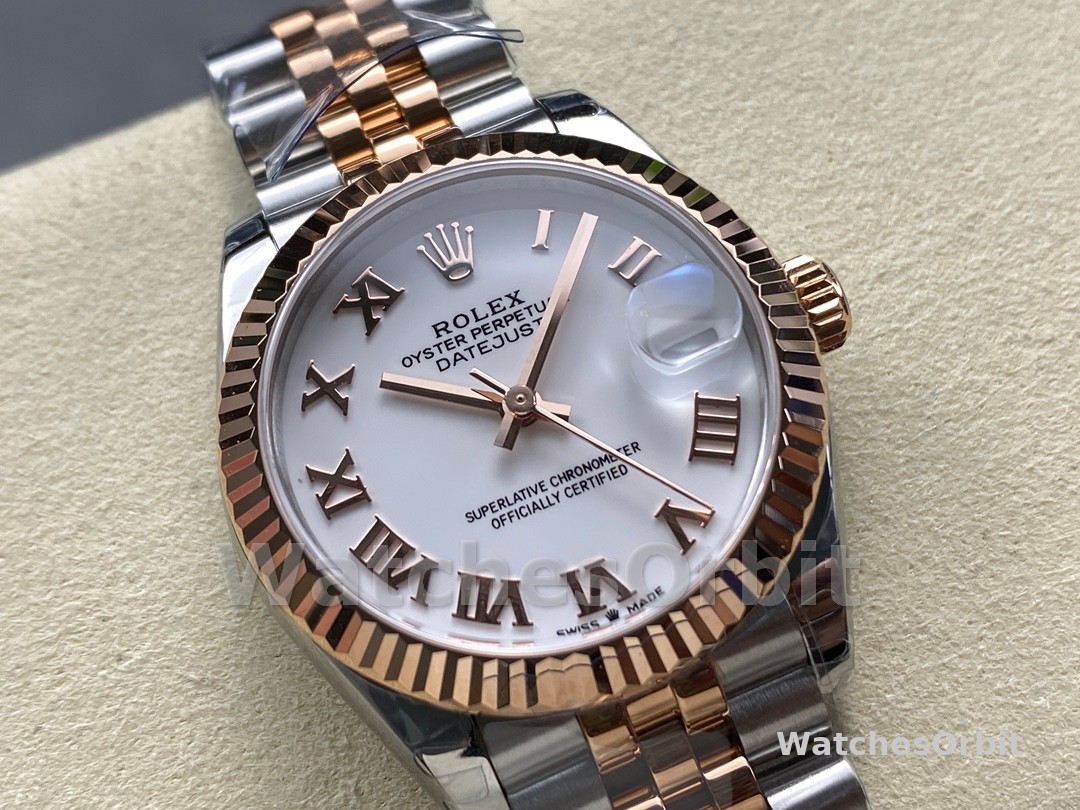 Rolex Datejust 31 White Roman Numeral Dial 278271 0002 Watch