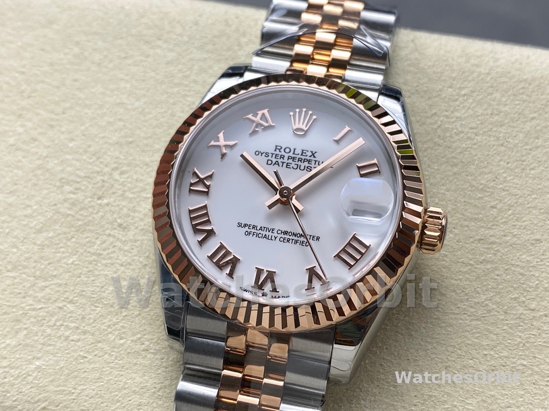 Rolex Datejust 31 White Roman Numeral Dial 278271 0002 Watch