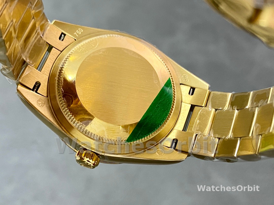 Rolex Datejust 31 Yellow Gold Green Dial m278278 0030 Women's Watch