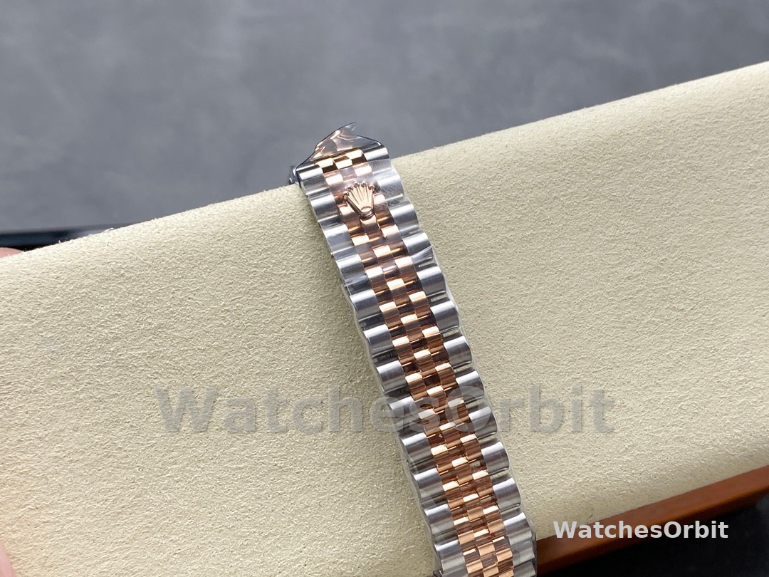 Rolex Datejust 31mm Stainless Steel and Rose Gold 278381RBR Mop Diamond Jubilee