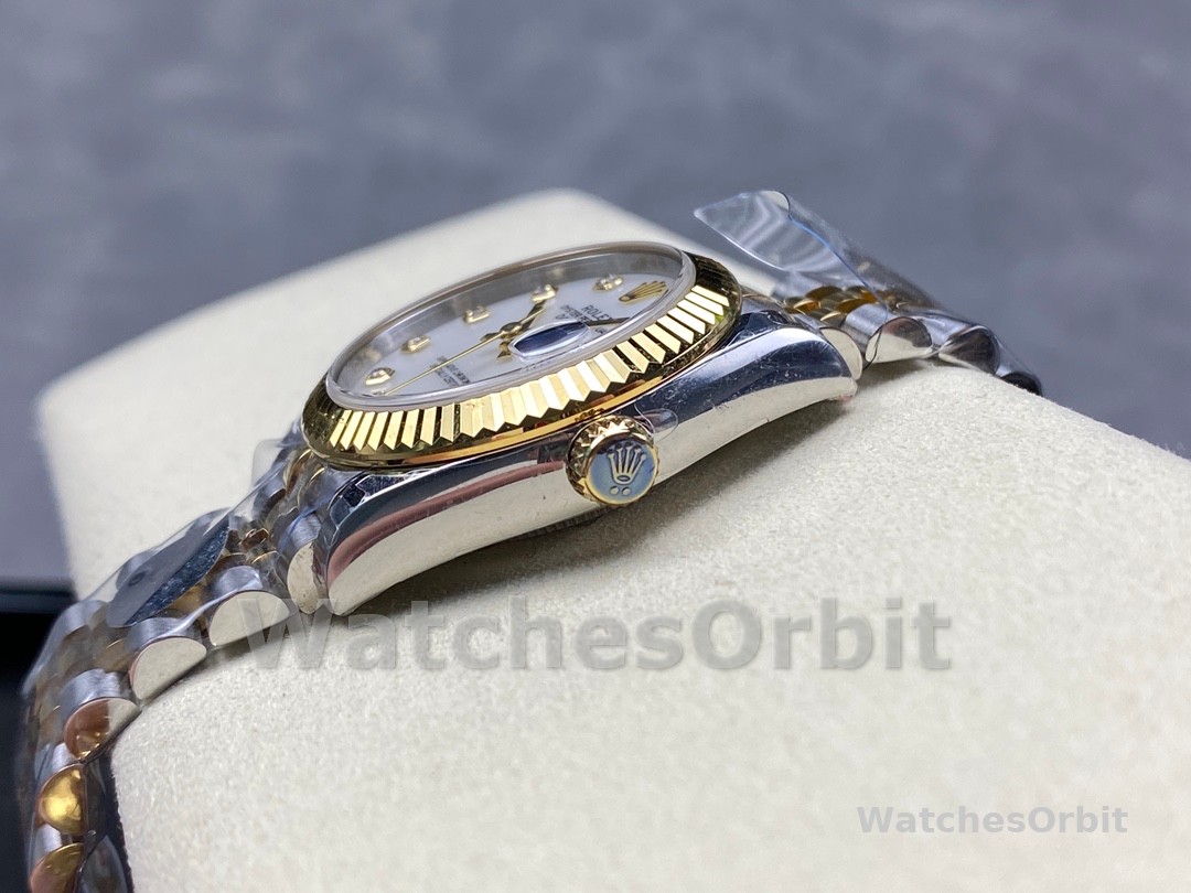 Rolex Datejust 31mm Stainless Steel and Yellow Gold 278273 0028 Mop Diamond Jubilee