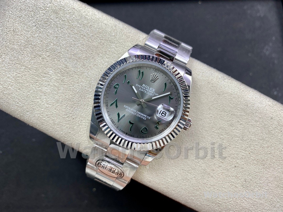 Rolex Datejust 36 Wimbledon Dial Midsize M126234 0046 Luxury Unisex Watch